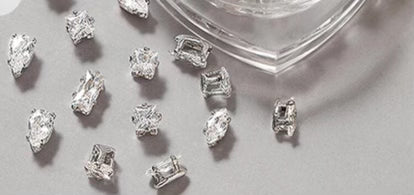 What you get: 30 Pieces; Available in Gold & Silver ;Brilliant Diamond Cut Nail Jewelry; Quality w/ Unsurpassed Durability